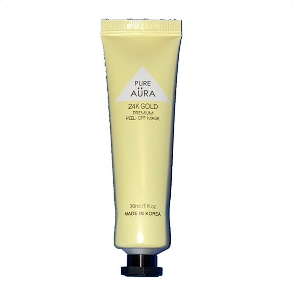 Pure Aura Travel Size 24K Gold Peel-Off Mask,30 ml - Picture 2 of 3